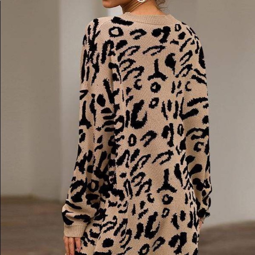 LAST ONE The Leopard Print Sweater - Picture 3 of 3